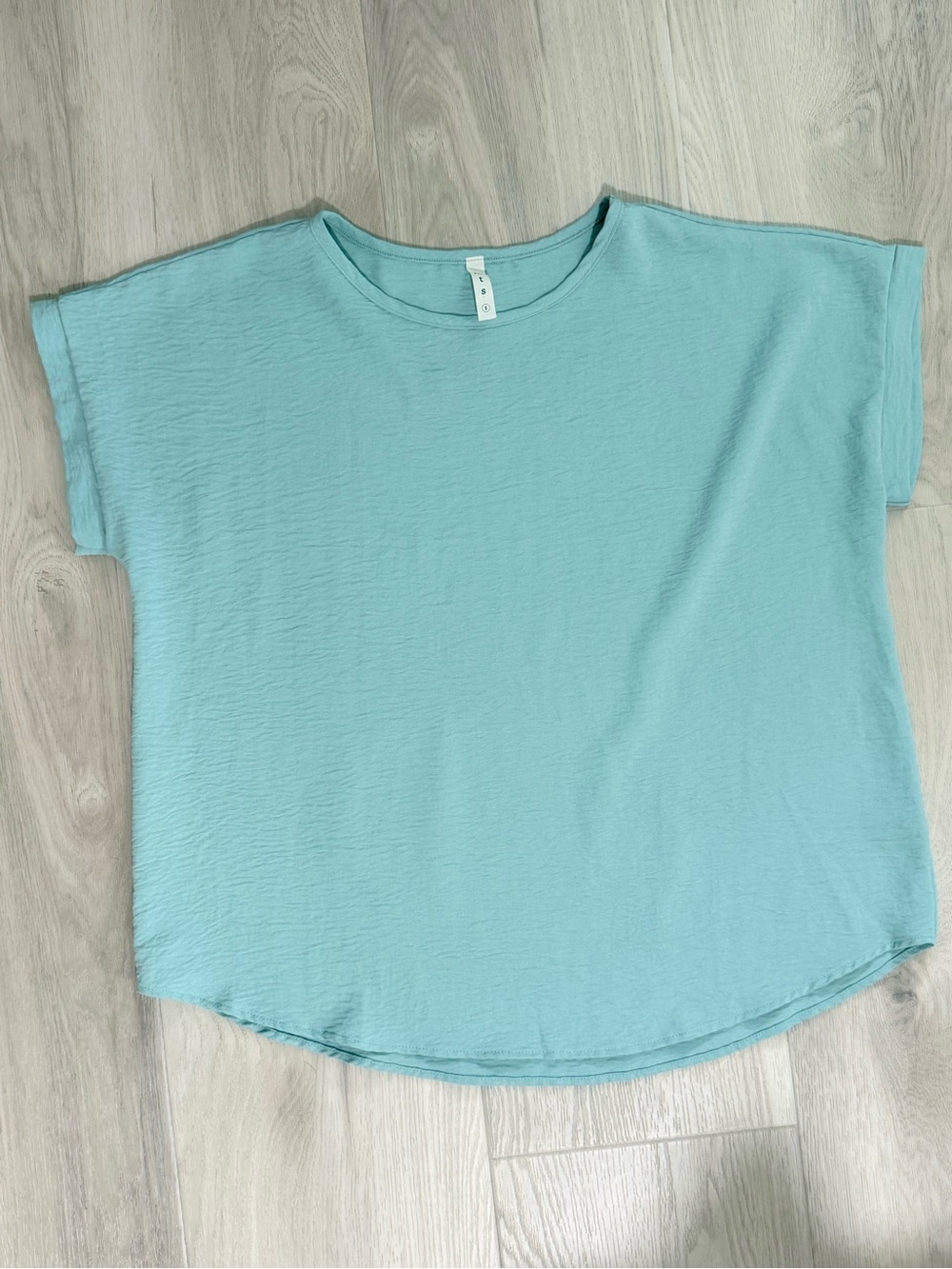 mts Light Teal Relaxed Short Sleeve Tee